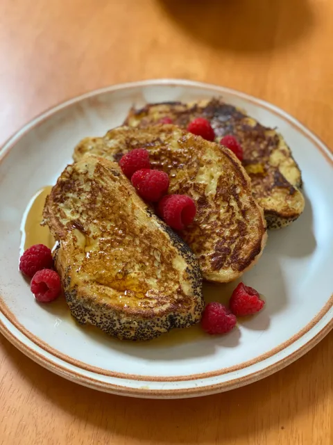 Eggnog French Toast